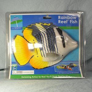 NIP swimming rainbow reef fish swimways for bed bath & beyond? (w1409)